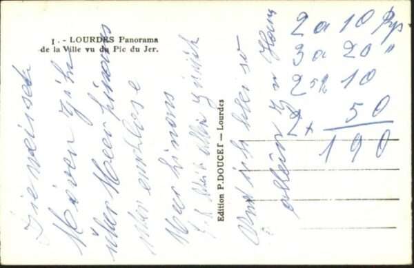 Lourdes Hautes Pyrenees Lourdes Pic Jer – Bild 2