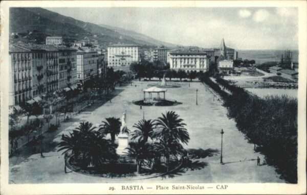 Bastia Place Saint-Nicolas