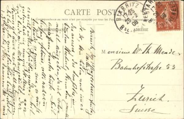 Biarritz Pyrenees Atlantiques Biarritz Bain Mouvemente – Bild 2