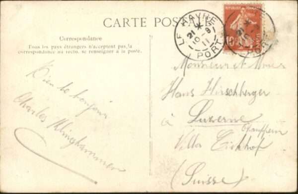 Le Havre La Savoie Cale Seche Dampfer – Bild 2