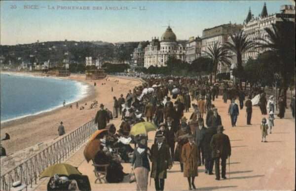 Nice Alpes Maritimes Nice Promenade Anglais