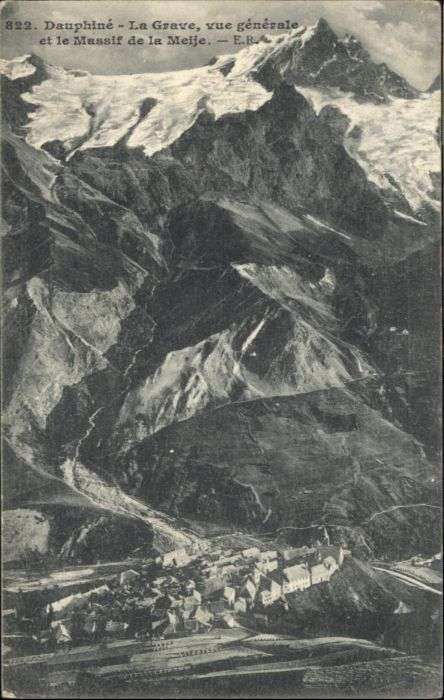 La Grave Dauphine Massif Meije