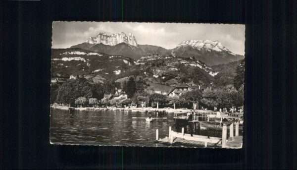 Talloires Lac Annecy Dents Lanfon Tournette