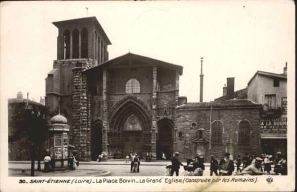 Saint-Etienne 42 Loire Saint-Etienne Loire Place Boivin Eglise
