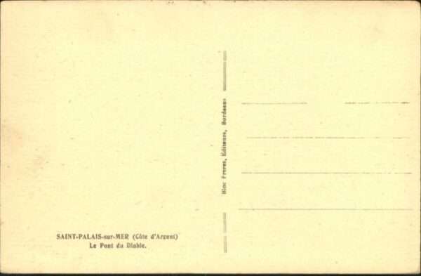 Saint-Palais-sur-Mer Pont Diable – Bild 2