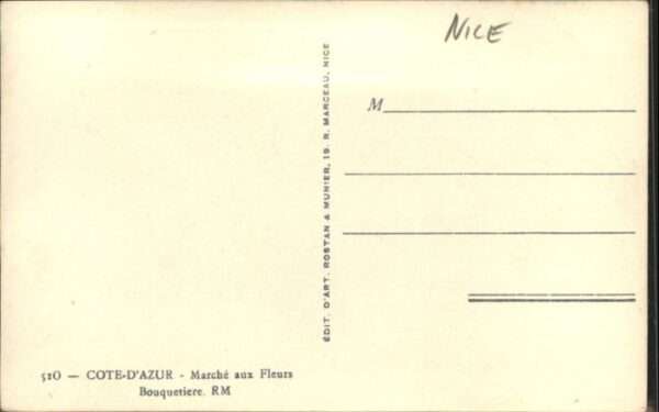 Nizza Blumenhändlerin – Bild 2