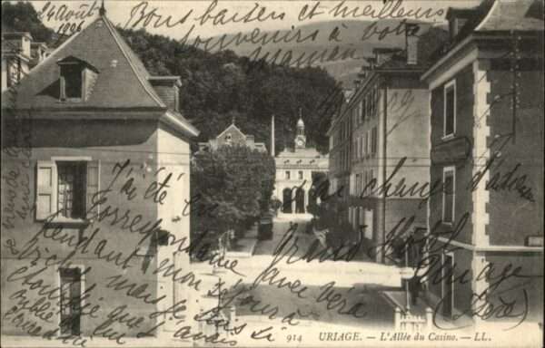 Uriage-les-Bains Isere Allee du Casino