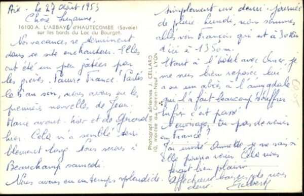 Hautecombe les bords du Lac du Bourget – Bild 2