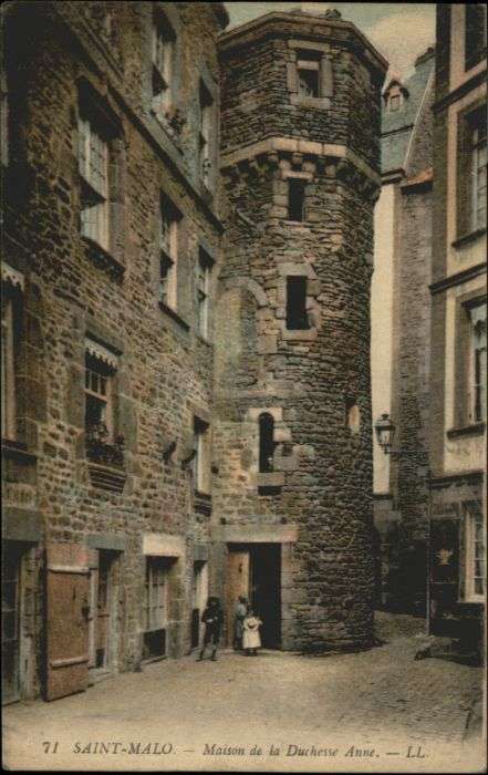 Saint-Malo 35 Saint-Malo Maison de la Duchesse Anne