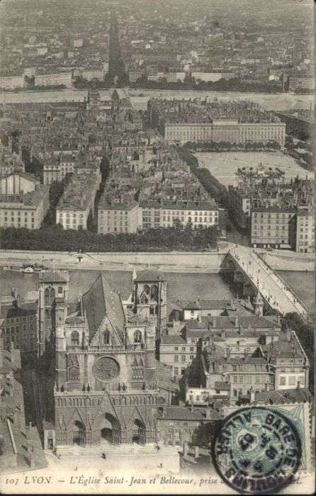 Lyon France Lyon Eglise Saint Jean Bellecour