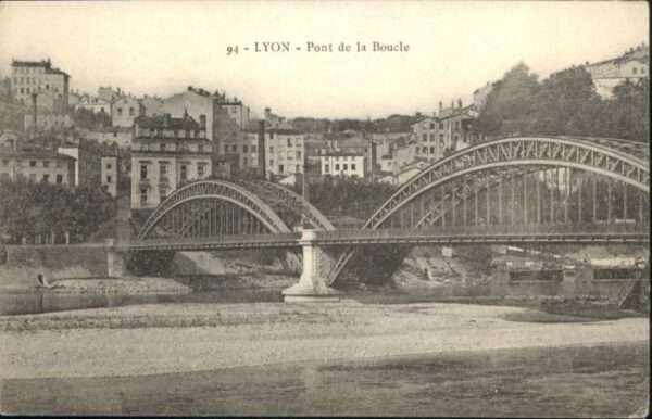 Lyon France Lyon Pont de la Boucle