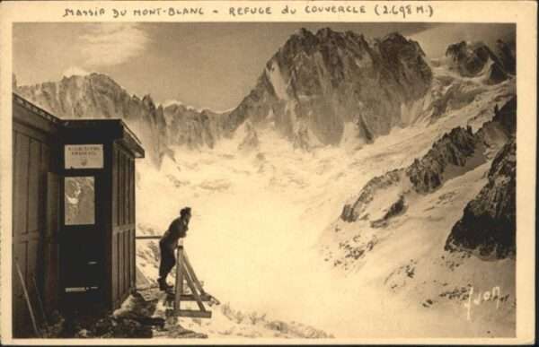 Mont Blanc Le refuge du Couvercle