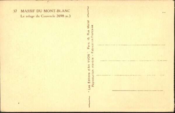 Mont Blanc Le refuge du Couvercle – Bild 2