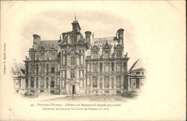 Beaumesnil Eure Chateau