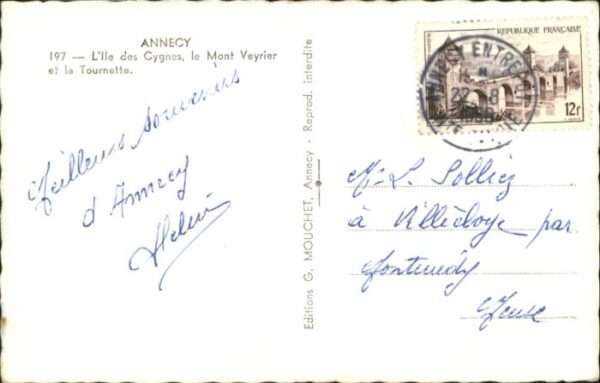 Annecy Haute-Savoie Annecy le Mont Veyrier la Tournette – Bild 2