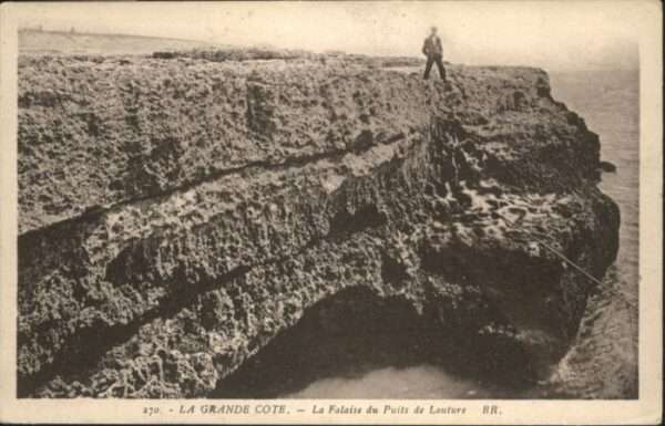 Saint-Palais-sur-Mer La_Grande_Cote la Falaise du Puits de L