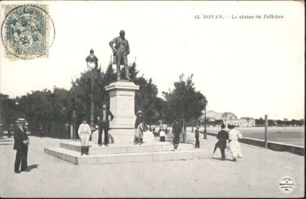 Royan 17 Royan la Statue de Pelletan