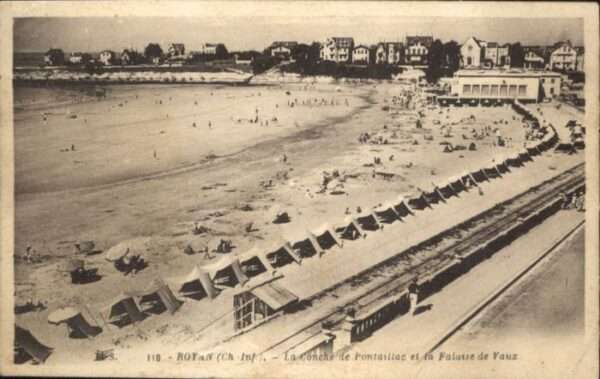 Royan 17 Royan la Conche de Pontaillac la Falais