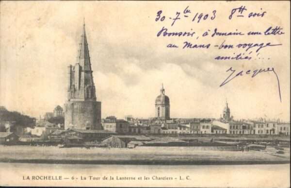 La Rochelle Charente-Maritime La_Rochelle la Tour de la Lanterne les