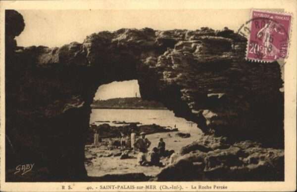 Saint-Palais-sur-Mer la Roche Percee