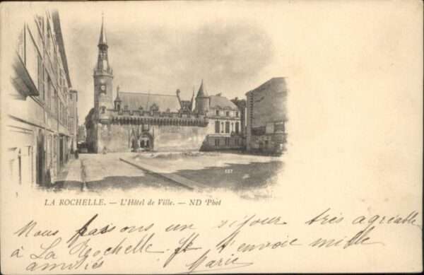 La Rochelle Charente-Maritime La_Rochelle Hotel de Ville