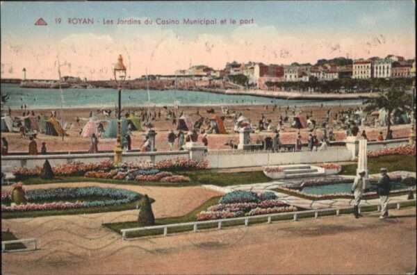 Royan 17 Royan les Jardins du Casino Municipal l