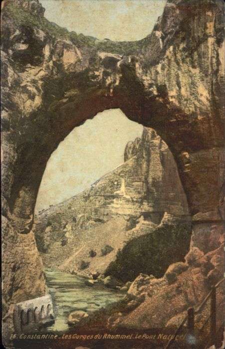 Constantine Algerien Constantine le Pont Naturel