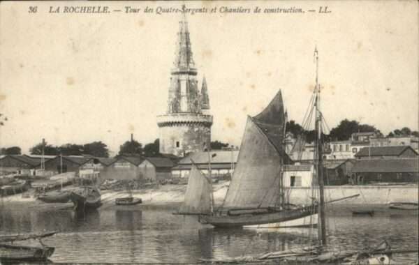 La Rochelle Charente-Maritime La_Rochelle Tour des 4 Sergents Chantie