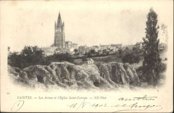 Saintes Les Arenes Eglise Saint-Eutrope