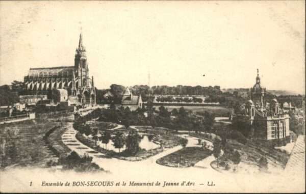 Bon-Secours le Monument de Jeanne d_Arc