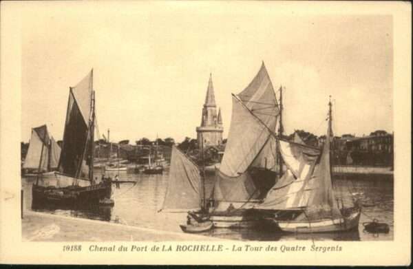 La Rochelle Charente-Maritime La_Rochelle la Tour des 4 Sergents