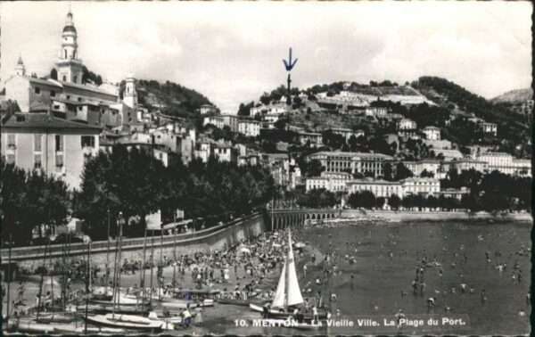 Menton Alpes Maritimes Menton la Plage du Port