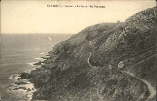 Carteret Manche Falaises Le Sentier des Douaniers