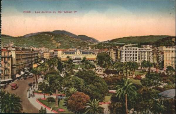 Nice Alpes Maritimes Nice les Jardins du Roi Albert