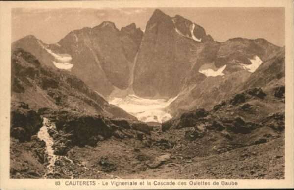 Cauterets Le Vignemale la Cascade