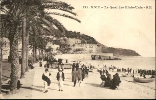 Nice Alpes Maritimes Nice le Quai des Etats Unis