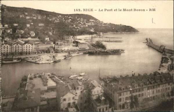 Nice Alpes Maritimes Nice le Port le Mont Boron