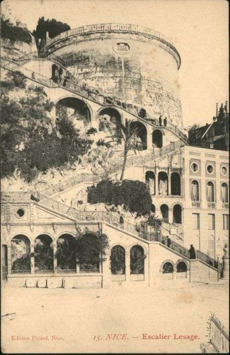 Nice Alpes Maritimes Nice Escalier Lesage