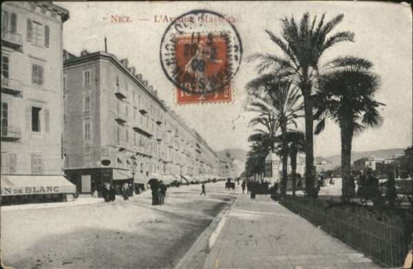 Nice Alpes Maritimes Nice Avenue Massena