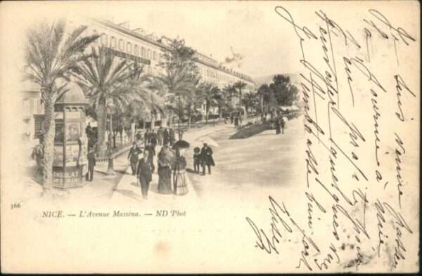 Nice Alpes Maritimes Nice Avenue Massena
