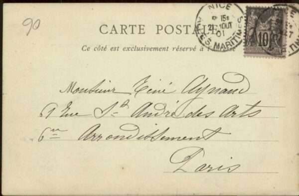 Nice Alpes Maritimes Nice Avenue Massena – Bild 2