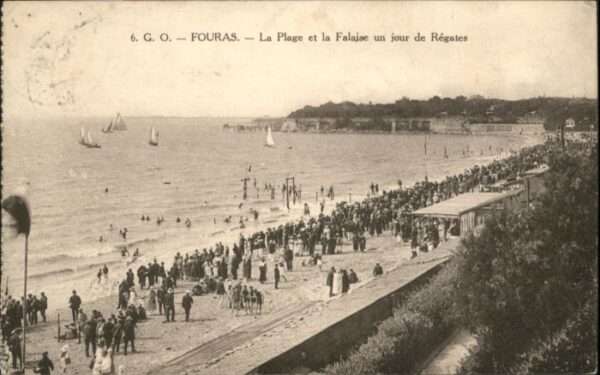 Fouras Charente-Maritime Plage la Falaise
