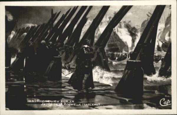 Richelieu la Jetee de la Rochelle Tableau