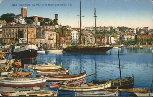 Cannes Alpes-Maritimes Cannes le Port le Mont Chevalier
