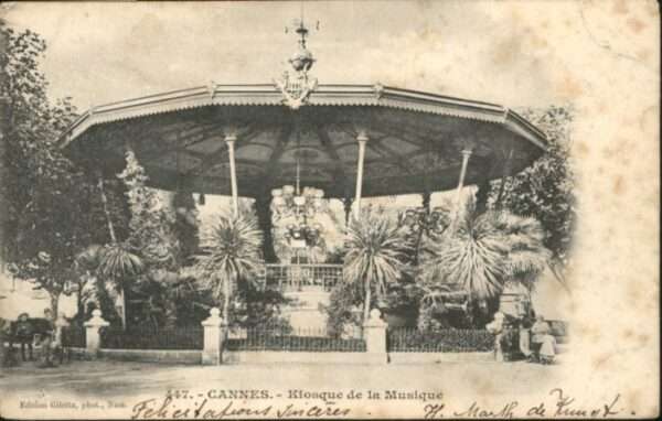 Cannes Alpes-Maritimes Cannes Kiosque de la Musique
