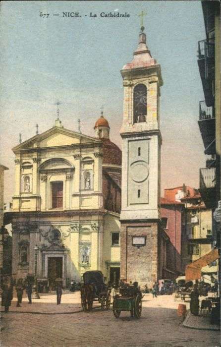 Nice Alpes Maritimes Nice la Cathedrale