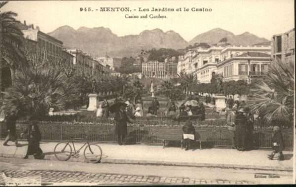 Menton Alpes Maritimes Menton les Jardins le Casino