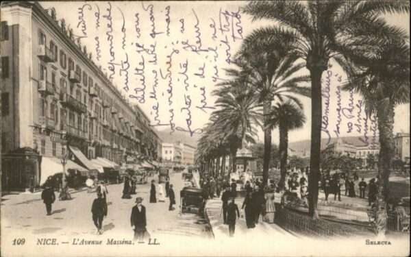 Nice Alpes Maritimes Nice Avenue Massena