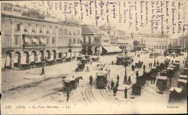 Nice Alpes Maritimes Nice la Place Massena