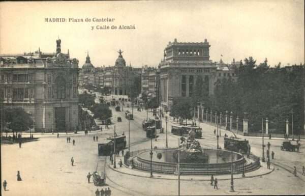 Daganzo de Arriba Madrid Strassenbahn Plaza Castelar Call